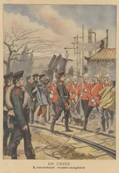 Incident between Russian and British troops in China